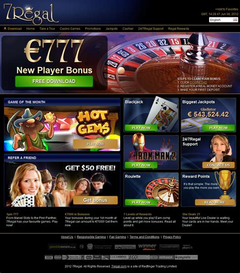 7regal casino aplicação